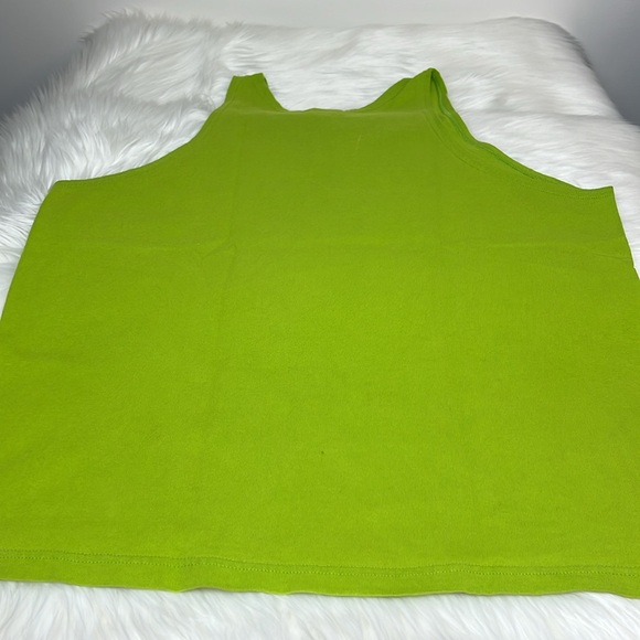 (4) Men’s Cotton Tank Tops Gray, Black, Royal Blue, Lime Green Size M - Picture 8 of 15